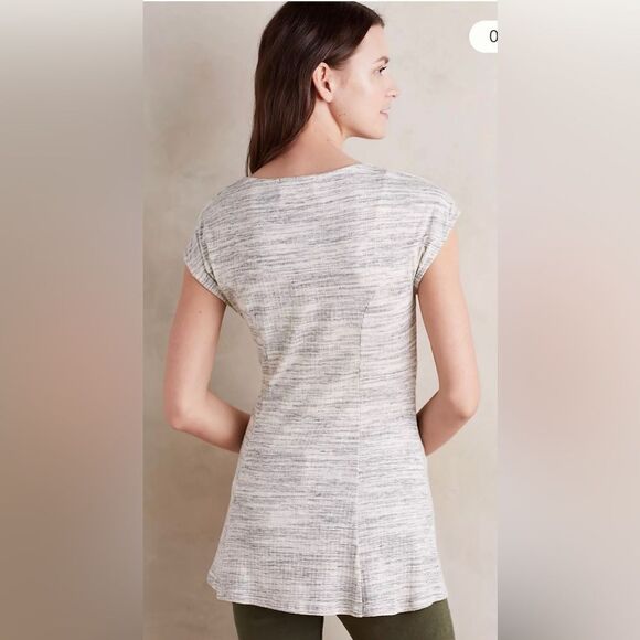 Anthropologie Everleigh Tie Front Tunic Size XS - Picture 2 of 8